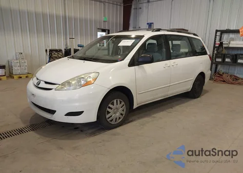 2006 Toyota Sienna Ce из США, поврежденный, VIN 5TDZA23C36S568965